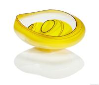 <i>Saturn Yellow Basket</i> 2022 Studio Edition by Dale Chihuly <! aesthetic>