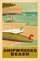 Shipwrecks Beach (Kauai) Framed Giclee by Nick Kuchar <! local> <! aesthetic>