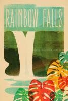 Rainbow Falls (Big Island) Framed Giclee by Nick Kuchar <! local> <! aesthetic>