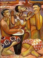 Musicians 40x30 Rolled Giclee by Avi Kiriaty <! local>