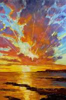 Kona Glory 36x24 Original Oil on Gallery Wrapped Canvas by Roman Czerwinski <! local>