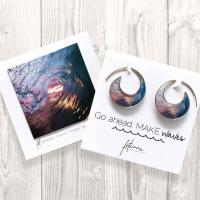 Make Waves 2 SS Earrings by Foterra Jewelry <! aesthetic>