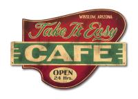 Take It Easy Cafe by Steve Neill <br><b>[Custom Orders Not Currently Being Accepted]</b> <! local>