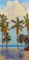 Nice View 12x24 Original Oil on Canvas by Dan Young <! local>