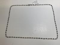 <b>*NEW*</b> 8.5ct Black Diamond Wire Wrap 14k WGF Necklace 18-Inch by Pat Pearlman <! local>