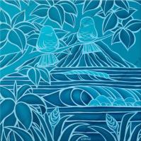 Midnight in Waikiki LE Giclee by Heather Brown <! local>