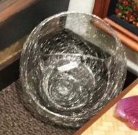 Stainless Steel Sphere Inside Large Stainless Steel Baskets by Cindy Luna <! local>