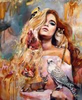 In Gold & Glory 36x30 Giclee AP 4/10 by Dimitra Milan <! aesthetic>