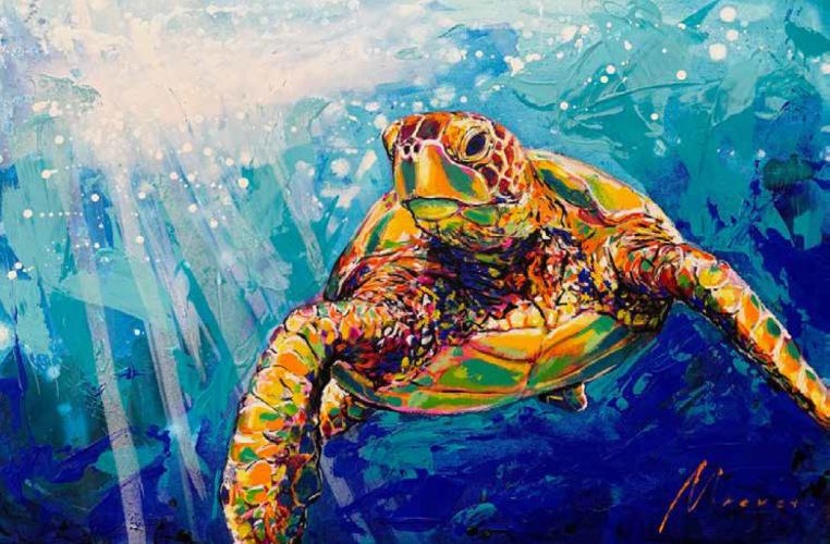 King of the Coast Giclee by Shawn Mackey