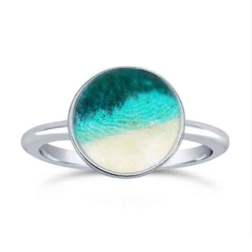 Rise with the Tide SS Ring Sz 8 by Foterra Jewelry <! aesthetic>