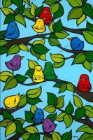 Bird Tree LE Giclee by Heather Brown <! local>