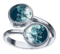 Salty Swell SS Ring Sz 8 by Foterra Jewelry <! aesthetic>