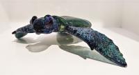 <b>*NEW*</b> Large Glass Honu by Christopher Upp <! local>