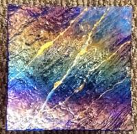 Cobalt Platter by Marian Fieldson <! local>