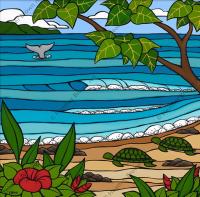 Honu Paradise LE Giclee by Heather Brown <! local>