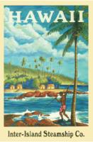 Hawaii Inter-Island Steamship 12x18 Woodprint on Birch by Jeremy Neill <! local>