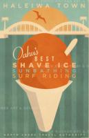 Shave Ice (Oahu) Framed Giclee by NICK KUCHAR