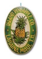 Island Pineapple Medium Oval by Steve Neill <br><b>[Custom Orders Not Currently Being Accepted]</b> <! local>