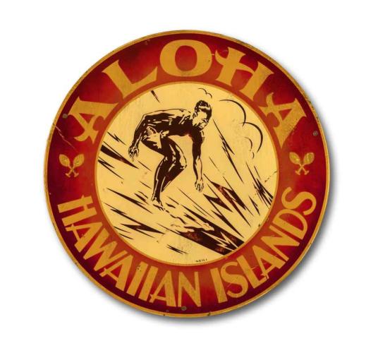 Aloha Hawaiian Islands Duke Round by Steve Neill <br><b>[Completion Date for New Orders: Approx. March 2023]</b> <! local>