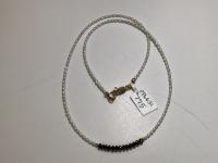 <b>*NEW*</b> Seed Pearl & 3.5ct Black Diamonds GF Necklace by Pat Pearlman <! local>