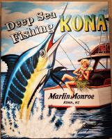 Deep Sea Fishing Kona Giclee by Garry Palm <! local>