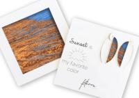 Golden Tide Long Crescent SS Earrings by Foterra Jewelry <! aesthetic>
