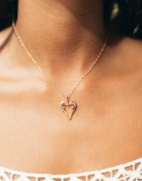Kissing Seahorses GF Necklace by Kiele Jewelry <! local> <! aesthetic>