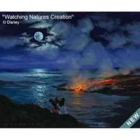 Disney "Watching Nature's Creation" 20x24 Premier Edition MW Giclee- Drop Ship by Walfrido Garcia