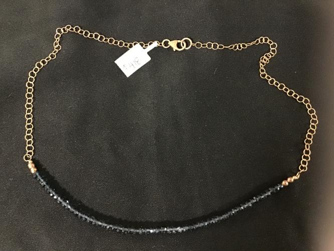 PP5415 London Blue Topaz GF Chain Necklace 17.5 Inch by Pat Pearlman