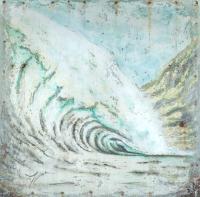 Shorebreak LE Hand-Embellished Giclee by Trevor Mezak