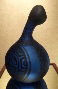 Black & Cerulean Marquesan by Daniel Moe <! local>