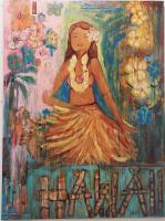 <b>*NEW*</b> Hawaii in Color Artist-Enhanced Canvas Giclee by <b>*NEW ARTIST*</b><br>Olivia <d></d>Belle <! local>