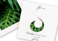 Jungle Leaves SS Necklace by Foterra Jewelry <! aesthetic>