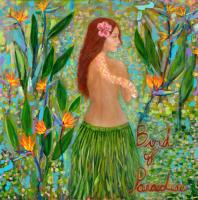 Bird of Paradise 36x36 Giclee by Olivia Belle <! local>