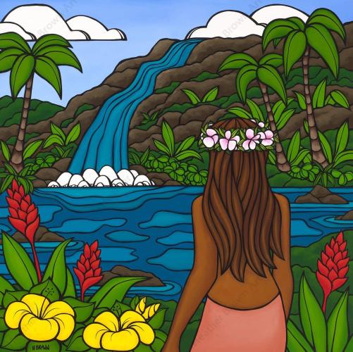 Island Beauty LE Giclee by Heather Brown <! local>