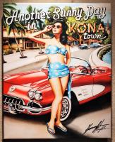 Another Sunny Day in Kona Town Giclee by Garry Palm <! local>