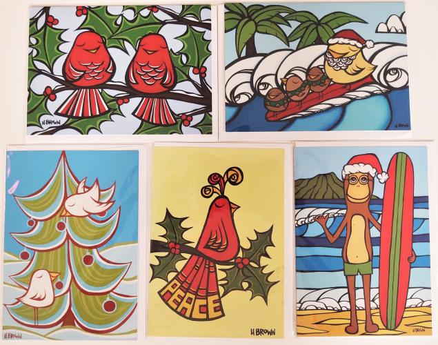 Heather Brown Christmas Card by Heather Brown <! local>