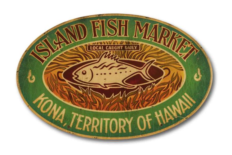 Fish Market Small Oval by Steve Neill <br><b>[Completion Date for New Orders: Approx. February 2023]</b> <! local>