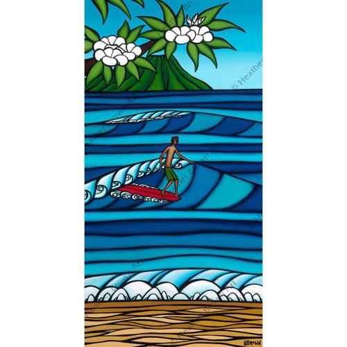 Honolulu Surf LE Giclee by Heather Brown <! local>