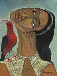 I’iwi Lady 24x18 Rolled Giclee by Avi Kiriaty <! local>