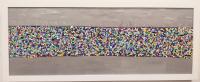 Dot Matrix 18x48 Framed Original Acrylic by <! Vera> Vera <! Kirkpatrick><! local>