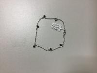 Black Diamond 1.8ct 14k White Gold Bracelet by Pat Pearlman