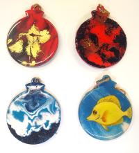 Abstract Resin Ornaments by MsW by MsW <! local>