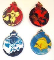 Abstract Resin Ornament by MsW <! local>