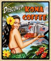 Discover Kona Coffee Giclee by Garry Palm <! local>