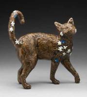 Felix the Cat Bronze Statue by Tammy Lynne Penn