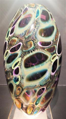 Large Murrini Vase by John Gibbons