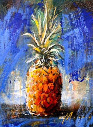 Original Blue Thunder Pineapple by Shawn Mackey
