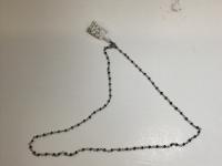 <b>*NEW*</b> 7.5ct Black Diamond Wire Wrap 14k WGF Necklace 16-Inch by Pat Pearlman <! local>