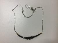 <b>*NEW*</b> Black Diamond 17.5ct 14k White Gold Necklace 15-Inch Extender by Pat Pearlman